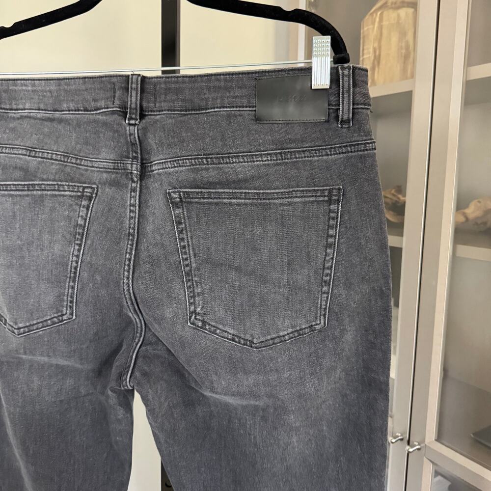 DL1961 Sable Black Wash Nick Slim Jeans 38 NEW Moisture Wicking Stretch Denim - Picture 6 of 8